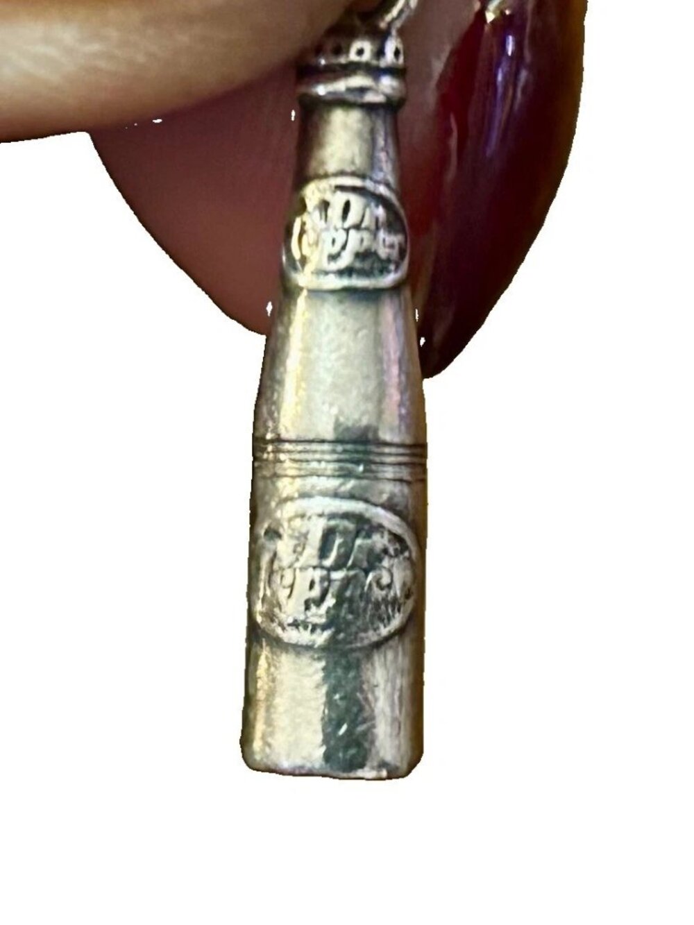 JAMES AVERY DR PEPPER BOTTLE CHARM 925 STERLING SILVER RETIRED